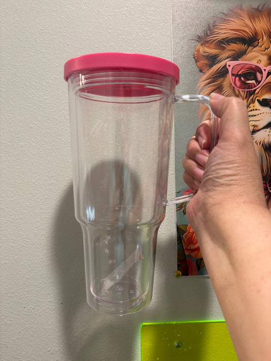 30oz Acrylic with handle